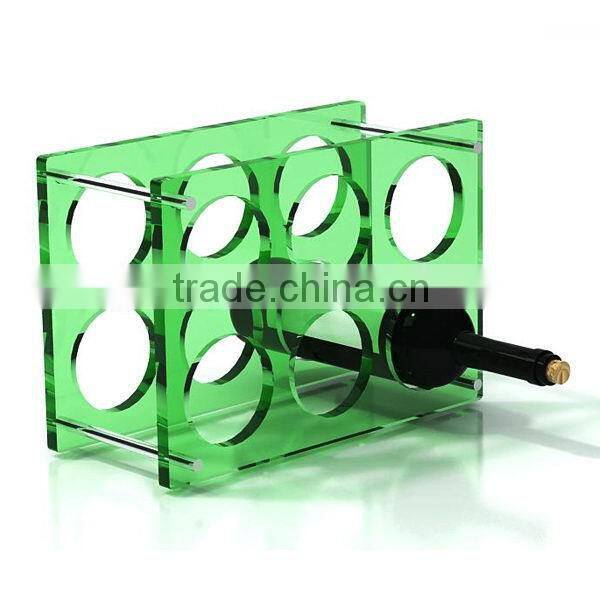 Newest professional acrylic double wall wine glass with lid and straw
