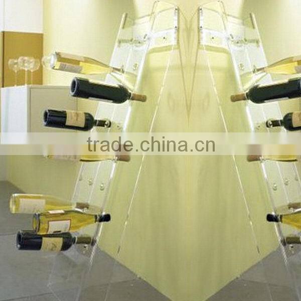 Durable best selling acrylic countertop bottle display