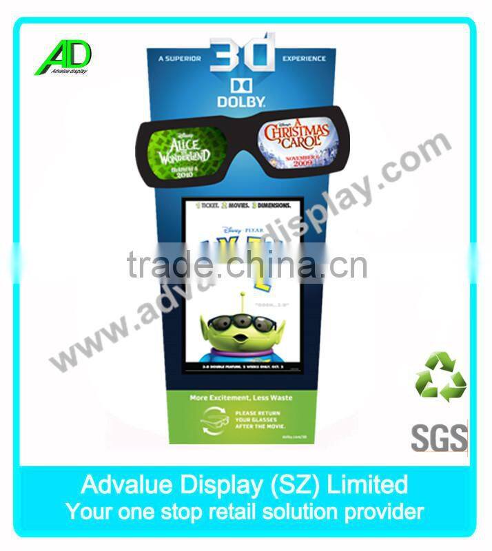 Advertising Movie Cardboard Display Standees