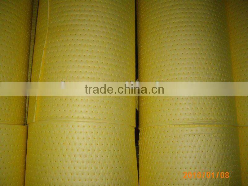 safety hazmat and chemic sorbent roll
