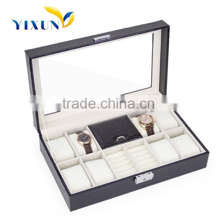 2016 Top Quality paper watch box/leather watch box/wooden watch box