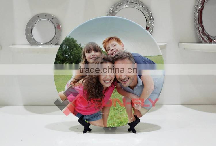 High printing quality customized printing 12" Ceramic Plate
