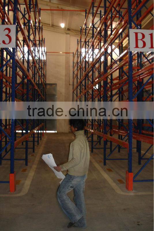 Truck Using Cold Rolled Steel Storage Pallet Racking
