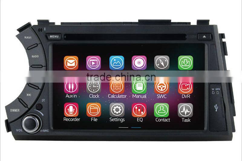 Ownice Quad Core Cortex A9 Pure Android 4.4.2 for Kyron Actyon 2006-2012 dvd radio Support TPMS OBD