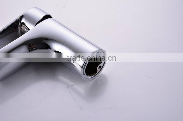 QL-0992 contemporary brass single handle waterfall basin faucet