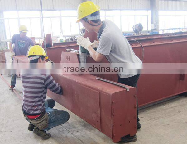 easy installation double girder electric overhead load crane