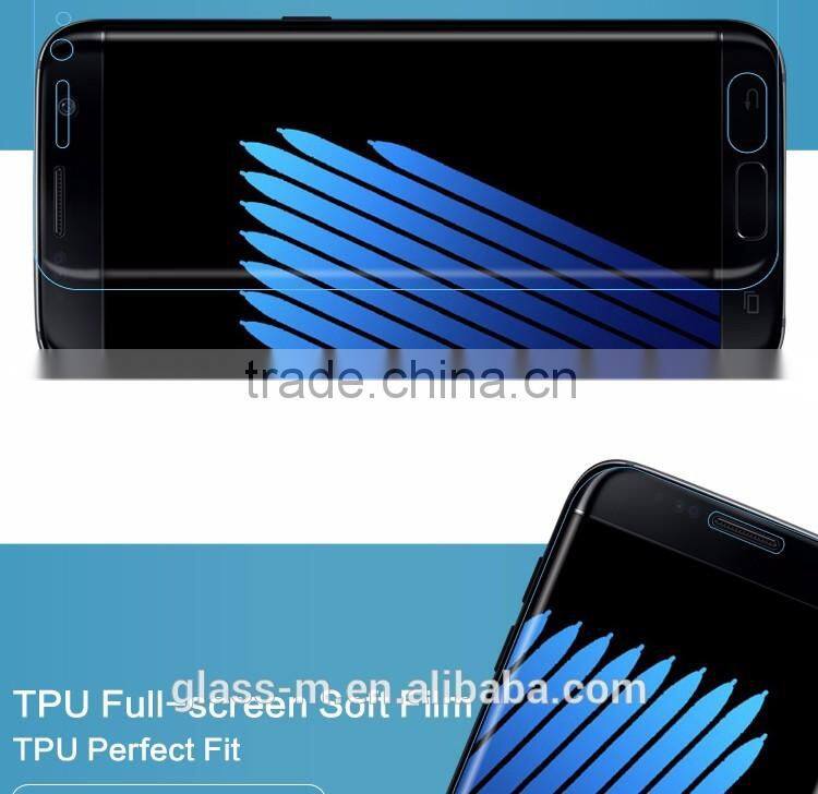 Anti-shock TPU Protector for Samsung Note 7 Mobile Phone Film