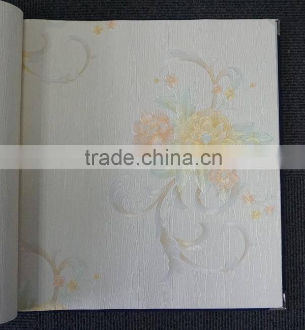 2015 new Italian design 500g pvc deep embossed 99910 series Meet Milan