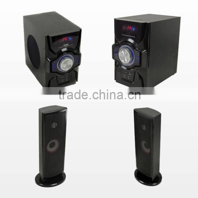 computer speaker with usb,sd,fm ,remote ,2.1 speaker computer