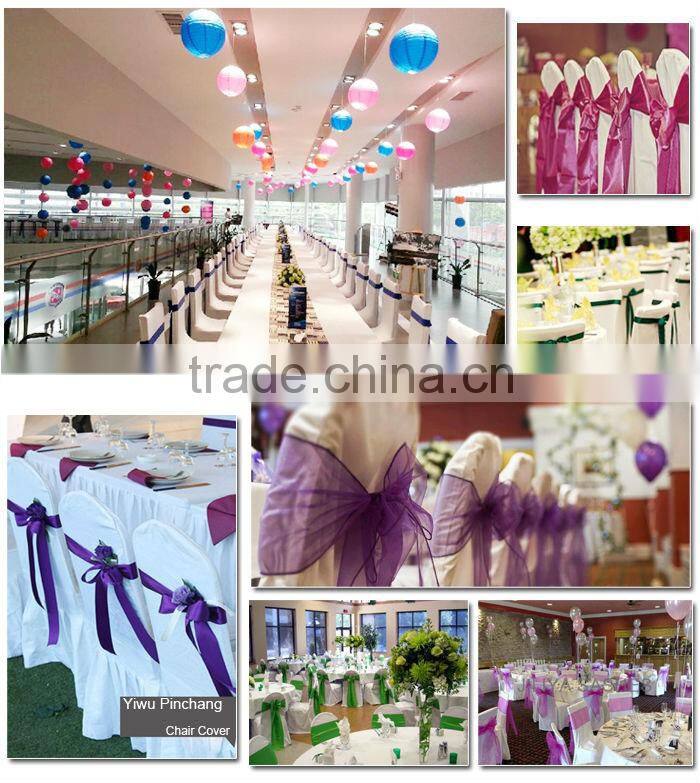 Spandex table cloth for wedding factory sell