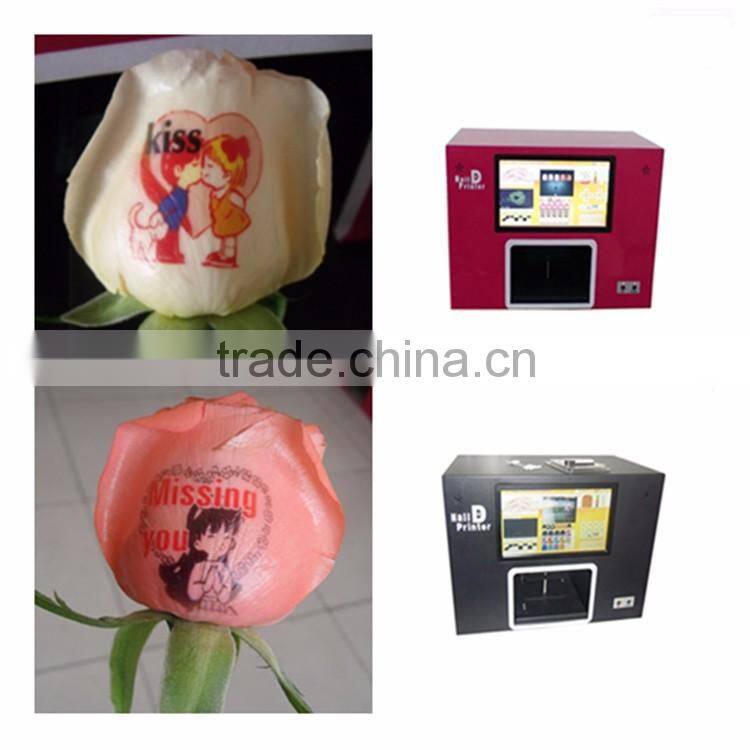Flower Beauty Digital Nail Printer Machine For Salon Use