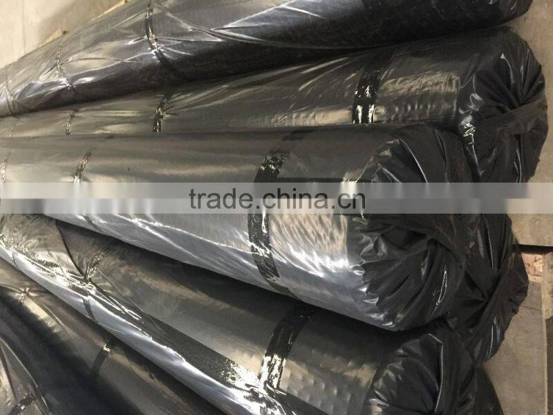 Fiberglass geogrid self adhesive