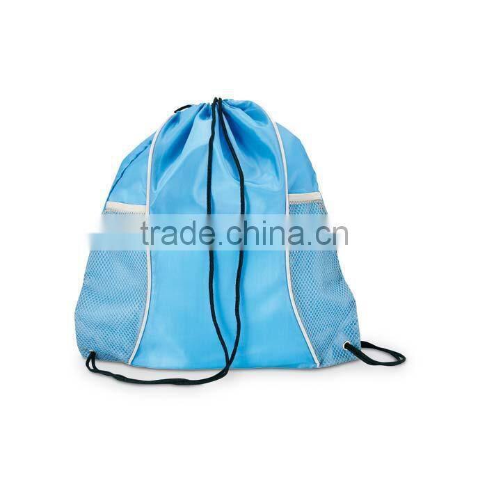 wholesale custom polyester fabric drawstring bag,basketball rope bag,drawstring backpack