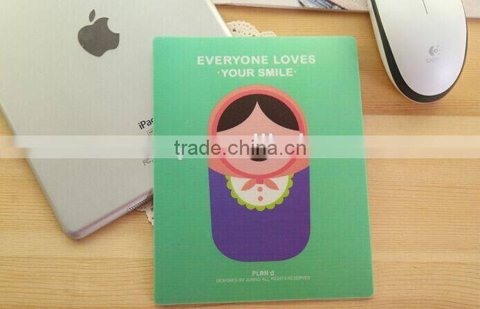 Super clear and lovely mouse mats,office desktop antiskid mouse pad,mouse mats