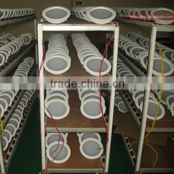 Factory price square led downlight silver 30w 18w 12w 8" 6" 4"