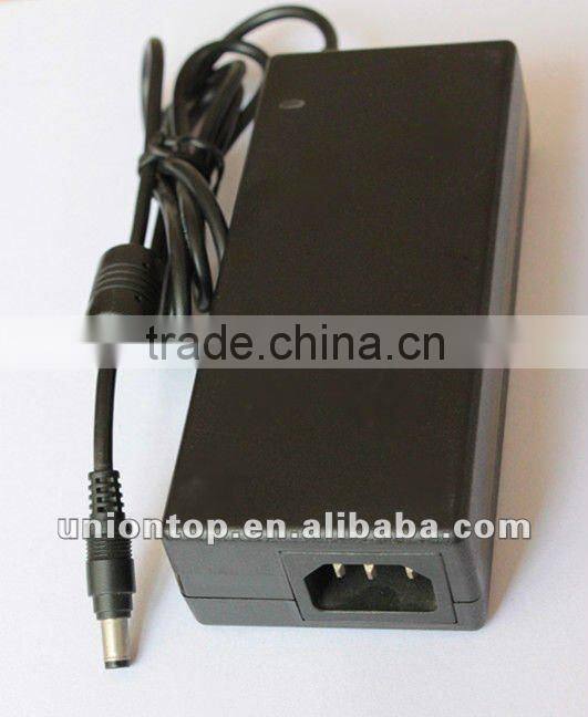 High efficiency 72W power adapter , 12V 6A power adapter for LCD monitor