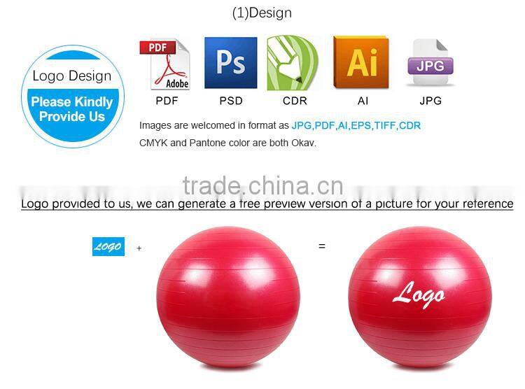 Professional Anti Burst exercise ball wholesale,peanut yoga ball,yoga massage ball