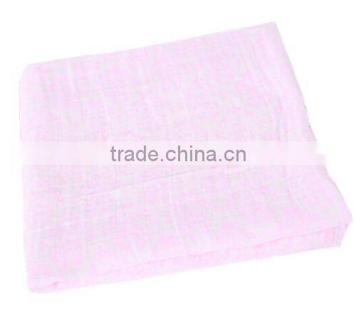 High Quality Pink Girl Baby Muslin Wraps