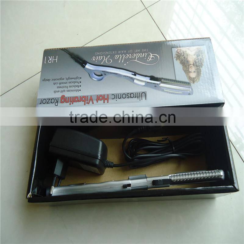 Fashion 1 Pcs Hair Extension Hook Pulling Tool Needle Threader Micro Rings Beads Loop Wooden Handle With Iron Wire Hotting