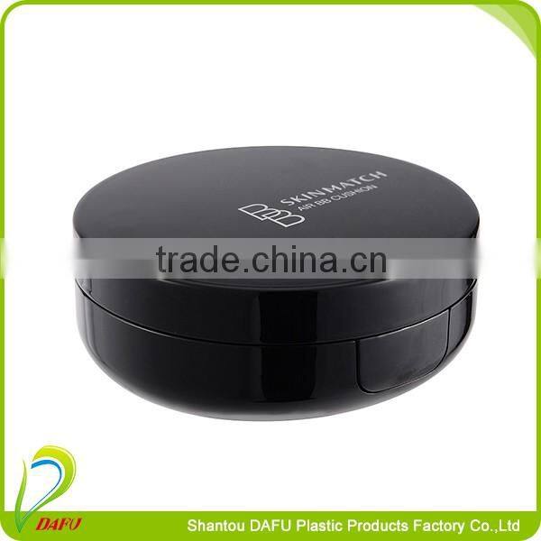 2016 High quality black BB air cushion skin care cosmetic packaging case