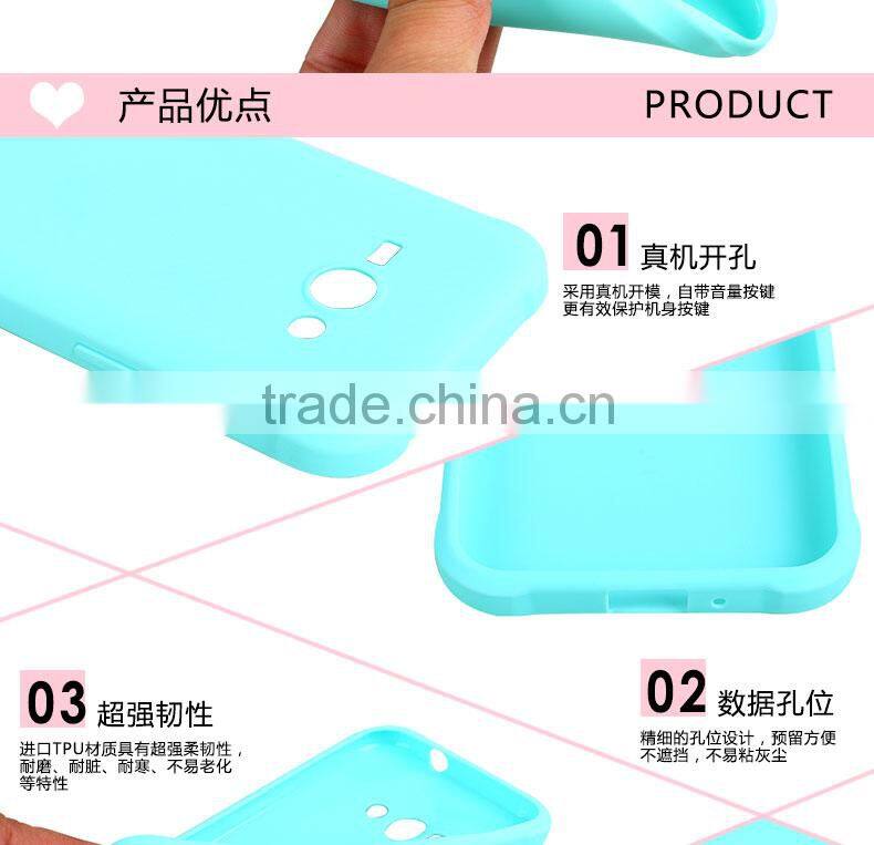Free samples cell phone case cover for samsung galaxy j1 ace tpu case