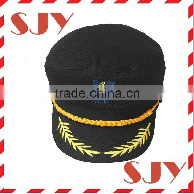 hand embroidery designs custom flat top military camouflage caps