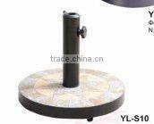 metal mosaic bumbrella base