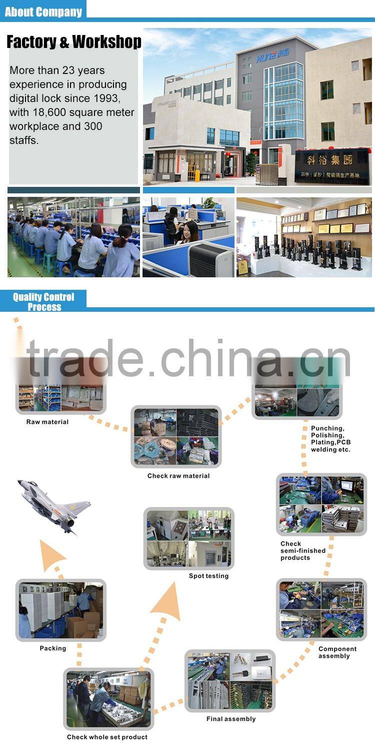 dustproof biometric fingerprint sensor door lock for sale