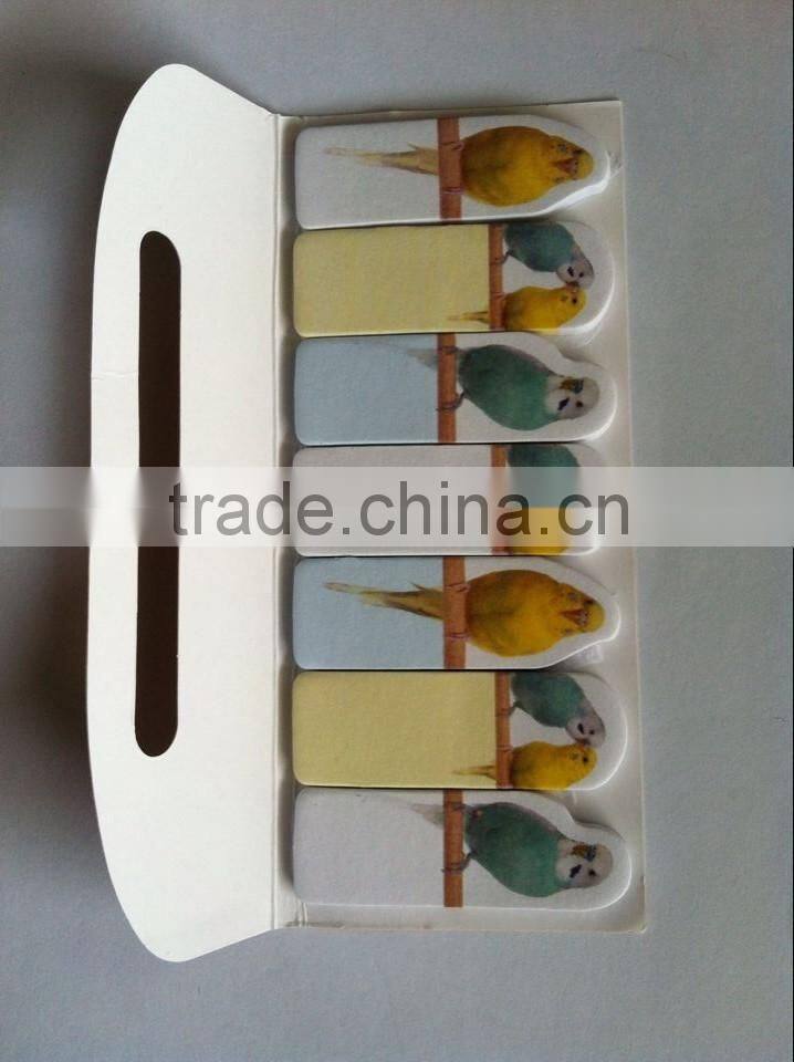 Colorful paper memo cube with pen holder