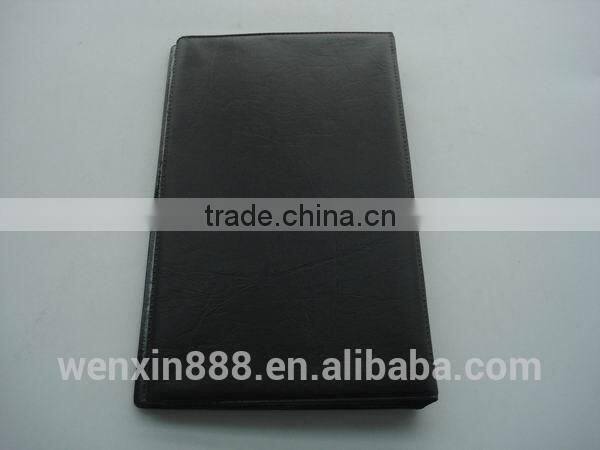 custom PU cover photo album with logo printing