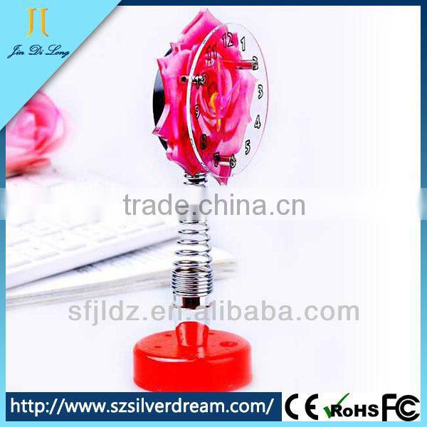 Colorful Eco-friendly Rolling Indian Traditional Gift Items Table Clock