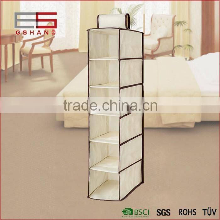 nonwoven TNT Living room closet hanging shelf storage shoes organizer