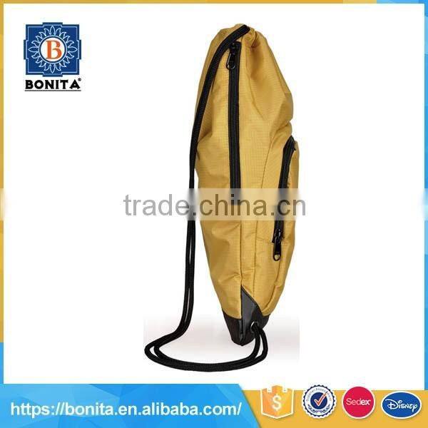 yellow beautiful useful drawstring bags