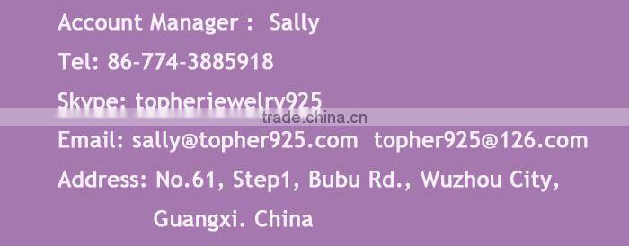 Children jewellery silver925 earring factory wholesale price