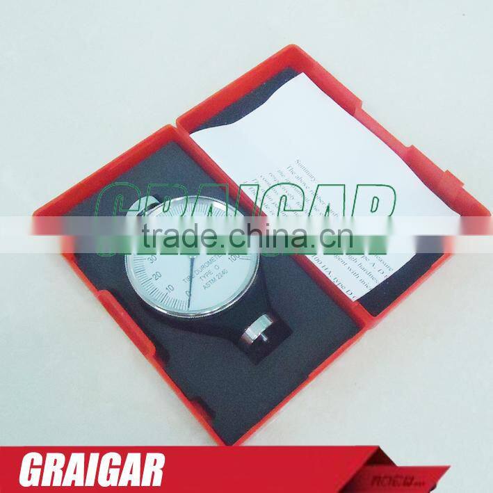 Portable Handheld Shore Durometer sclerometer Rubber Shore A Shore O Shore D can choose