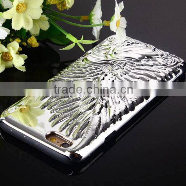 2015 Fashion new design Angel's Wings plastic mobile phone case