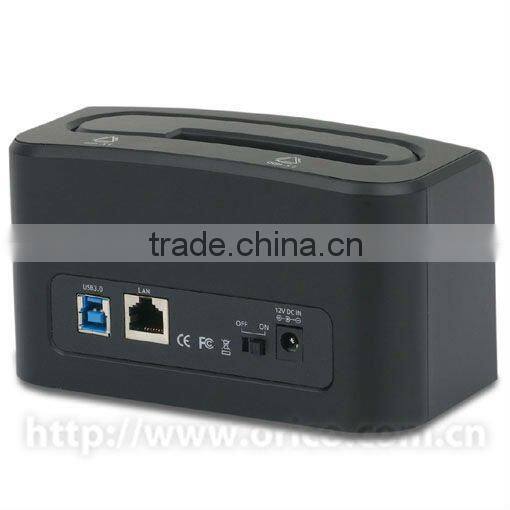Networking Storage HDD NAS Enclosure USB3.0 1000Mbps LAN port NAS
