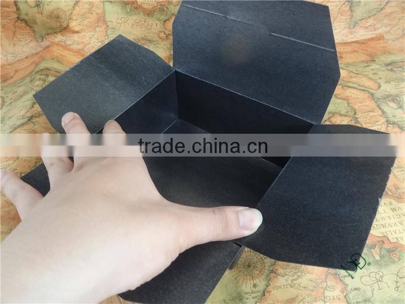 Cheap price take away disposable paper food packaging boxes