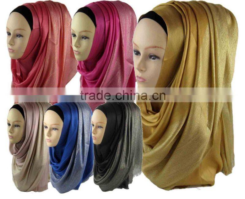 high class long muslim scarf hijab cotton jersey hijab