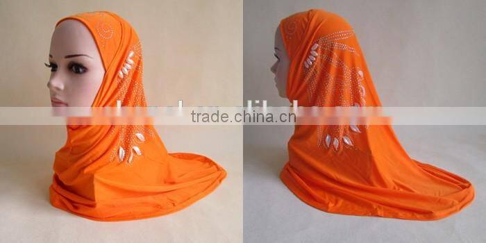 beaded hijab fashion modern shinny scarf muslim shawl hijab
