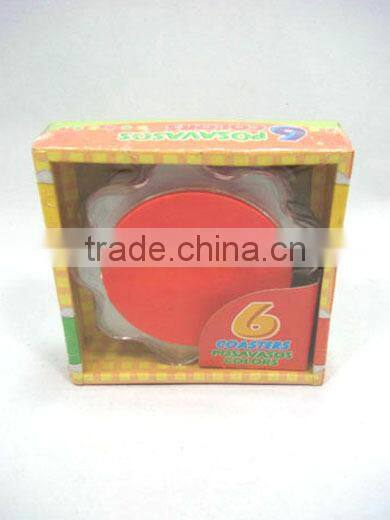 3pcs Lightness Creative Round Coasters For One Dollar Item,kitchenware