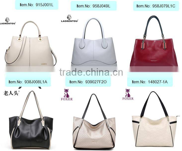 pu designer wholesale leather handbags branded bags made in china