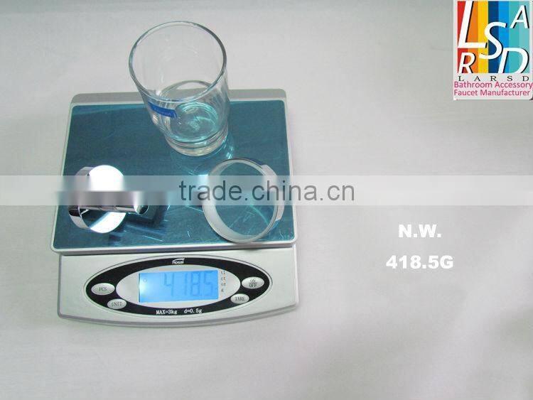 bathroom brass tumbler and cup holder