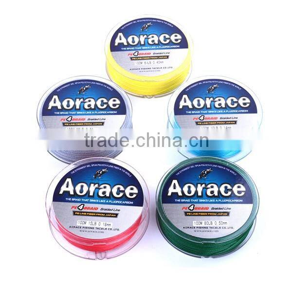 Wholesale custom multi-color optional cheap braided wire fishing line