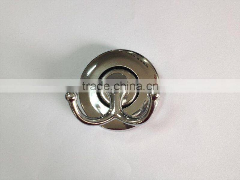 high quality zinc alloy chrome bathroom clothes hooks