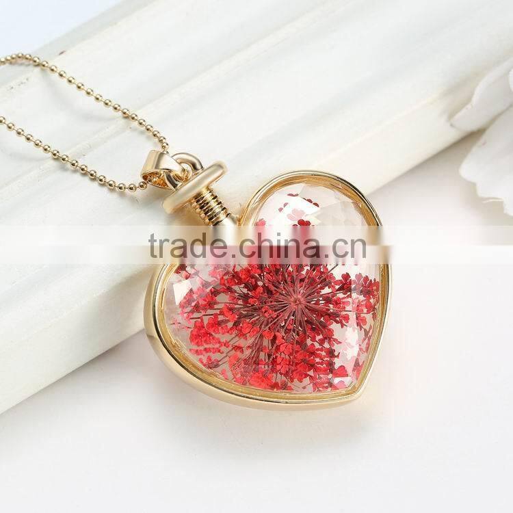 Beautiful new creative friendship heart necklace