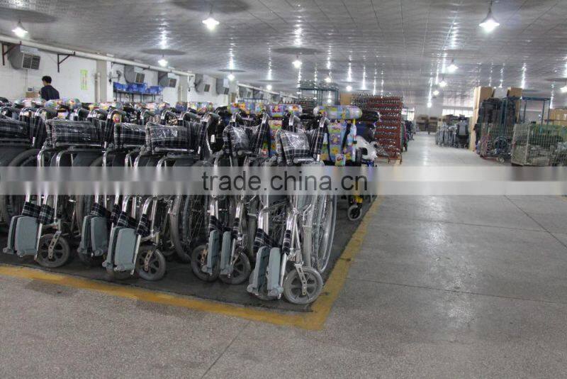 Rehabilitation Therapy Supplies colorful aluminum manual kids reclining wheelchair