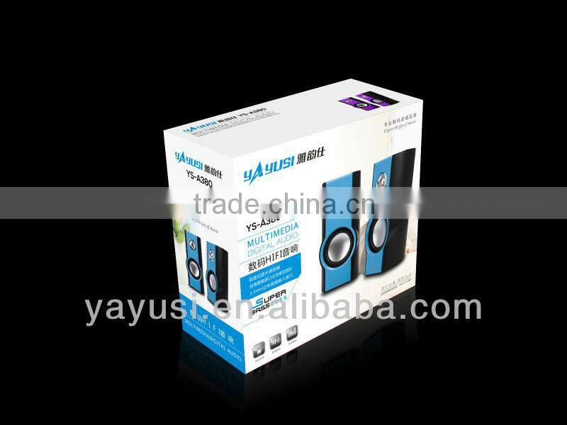 Mobile Phone,Computer Use Portable Audio Player and 2 (2.0) Channels Speaker