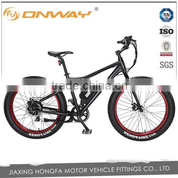 26" fat tyre 48v 500w 8 fun middle motor snow filed electric bicycle