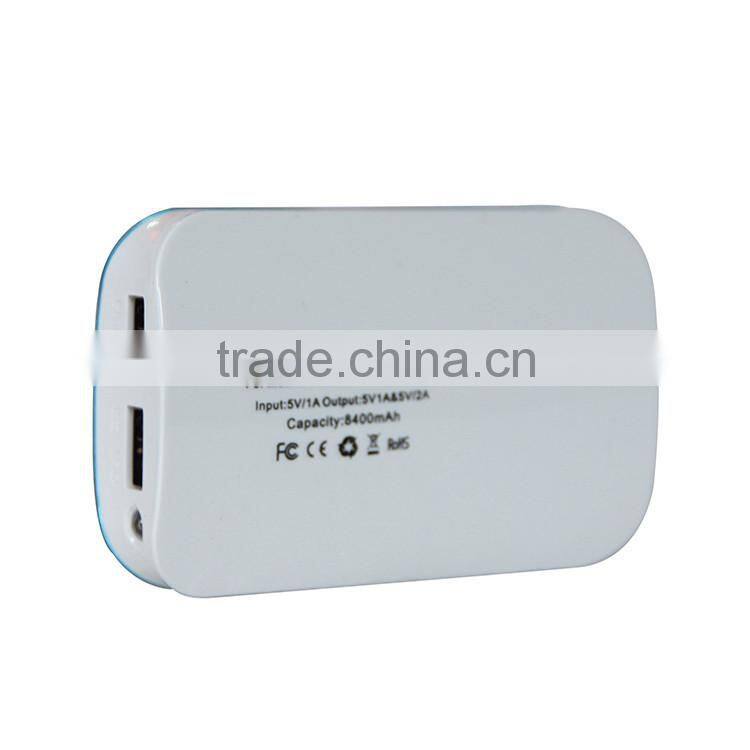 Rechargeable mobile charger ,6000mah li-polymer battery power bank for sale